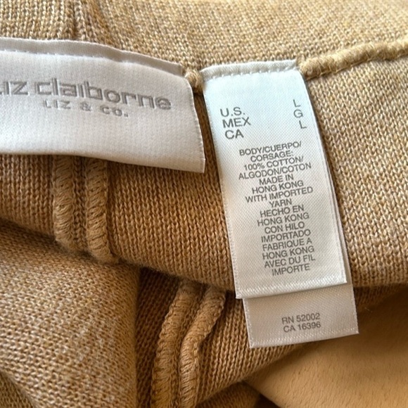 Vintage Y2K Camel Leather Front Suede Stretch Waist Western A Line Skirt Lrg - Picture 7 of 16